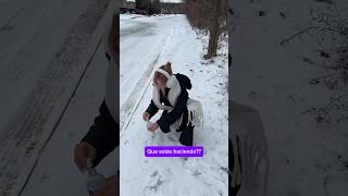 Yo cuando conocí la nieve 🤣🤣 snow comedy humor [upl. by Uttica127]