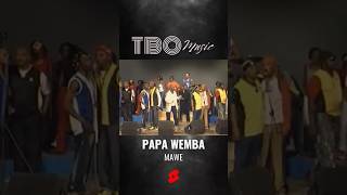 PAPA WEMBA amp NOUVELLE ÉCRITURE  MAWE Live 🎶🔥 TBOMusic PapaWemba [upl. by Mast]