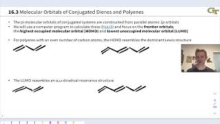 Pi Molecular Orbitals of Conjugated Polyenes [upl. by Nitsraek212]