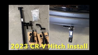 2023 2024 Honda CRV Hitch Install [upl. by Niliak678]