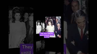 The wedding of Jackie Kennedy to Aristotle Onassis jackie kennedy onassis shorts [upl. by Ahsyas]