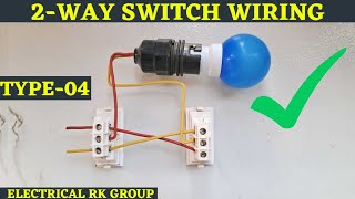 2 WAY SWITCH WIRING TYPE 04 [upl. by Nenad]