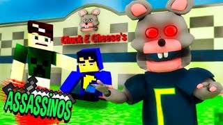 Minecraft RESTAURANTE REAL DO FIVE NIGHTS AT FREDDYS Assassinos [upl. by Daughtry864]