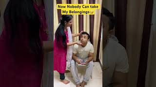 Now Nobody Can take My Belongings🤣 comedy funny trending shorts youtubeshorts [upl. by Sorkin]