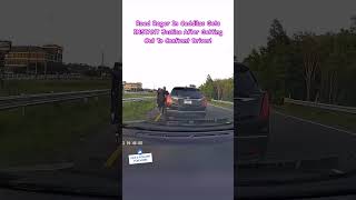 Road Rager In Cadillac Gets INSTANT Justice After Getting Out To Confront Driver😂🚔 ytshorts [upl. by Yevrah704]