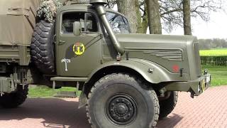 Mercedes LG315 Allrad Oldtimer LKW Bundeswehr [upl. by Ahsimak]