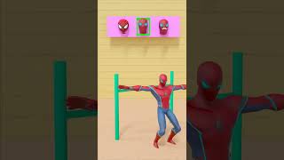 GTA V When The Old Spiderman And Young Spidey Play To Go Through The Crossbar gta [upl. by Ardnoek]