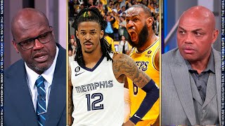 Inside the NBA reacts to Grizzlies vs Lakers Game 4 Highlights  2023 NBA Playoffs [upl. by Lain423]