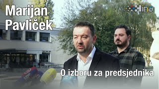 Pavliček O izboru za predsjednika [upl. by Handler]