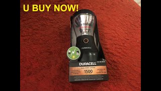 Costco Dual Power Camping Lantern 1500 Lumen How to Solar Charge Duracell 2622117 BUY NOW [upl. by Nylirahs]