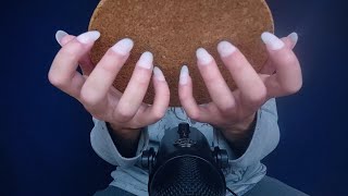 ASMR Fast amp Aggressive Tapping w Long Nails Random amp Rhythmic no talking [upl. by Ulani703]