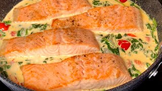 💛Liebst du 👉Fisch Einfaches Rezept für zarten Lachs der im Mund zergeht Rezept  98 [upl. by Evangelina]