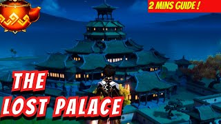 THE LOST PALACE TUTORIAL  SERENITEA POT GUIDE  GENSHIN IMPACT HOUSE DESIGNS TEAPOT IDEAS  HOUSING [upl. by Atinuj]