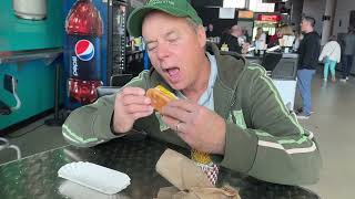 Bob Quackenbushs Sports Food Review  MVP Arena Hot Dog [upl. by Napra]