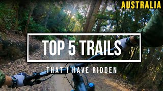 Top 5 Trails  Mountain Biking Australia [upl. by Corenda938]