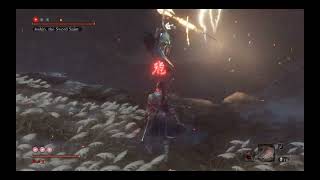 Sekiro  Sword Saint Isshin Boss Fight No Hit [upl. by Armelda]