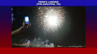 BNAS 0104 — Penns Landing Pre Independence Day Fireworks Display [upl. by Lokin988]