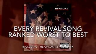 Every Eminem Revival Song Ranked Worst To Best [upl. by Ahsyekat641]