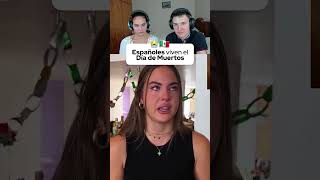 Españoles viven el Día de Muertos MX🇲🇽😭 shorts diademuertos altardemuertos [upl. by Blanka]