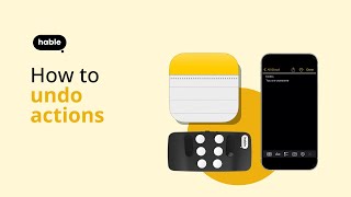 How to use Undo on the Notes app  iPhone accessibility [upl. by Laven367]
