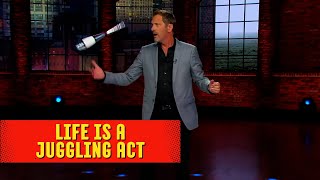 Life Is a Juggling Act  Ron Pearson Comedy [upl. by Immij]