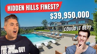 Living in Hidden Hills  Home For Sale  25079 Jim Bridger Rd  39950000 [upl. by Veedis375]