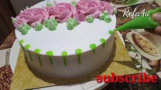 Pista Cake Decoration Ideas ll Cake New Tricks ll Happy Birthday Cake Designs Ideas ll Refa4u [upl. by Nenerb]