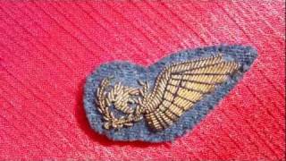 WW2 British RAF quotAEquot Half Wing Patch [upl. by Assiran]