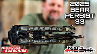 Bear Archery 2025 Persist 33 EKO Bow Review by Mikes Archery [upl. by Leahcimrej]