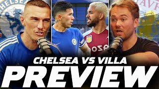 CHELSEA VS ASTON VILLA MATCH PREVIEW [upl. by Shantha]