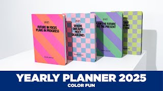 YEARLY PLANNER 2025 COLOR FUN  Grupo Erik [upl. by Pavia]