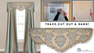 DIY valance kits  Make beautiful custom window valances without sewing valance homedecor [upl. by Trabue]