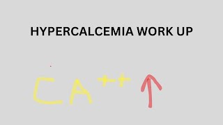 HYPERCALCEMIA [upl. by Aliber]