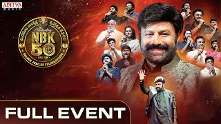 NBK 50 Years Celebrations Full Event  Nandamuri Balakrishna  Aditya Music [upl. by Samau]