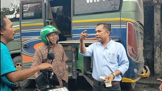 BUS ALS 253 AKAN KEMBALI KE POOL JOGJA BILA DI AGEN TAK ADA TAMBAHAN PENUMPANG TERANG BANG SANGKOT [upl. by Miharba672]