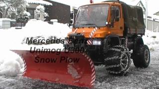 RC SNOW PLOW UNIMOG U300 [upl. by Olli578]