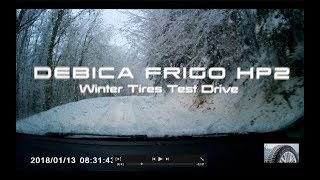 Debica Frigo HP2 Winter Tyre Test Drive amp Ford Focus III [upl. by Monsour]