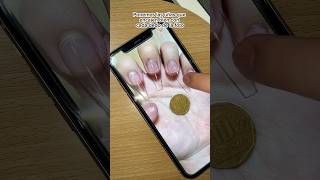 Pongámoslo a prueba😱 nails naildesign nailhacks naildesignathome shorts nailtrends [upl. by Yeoj]