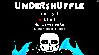 UnderShuffle Sans fight but I did a bad thing [upl. by Kantos]