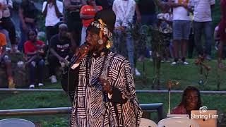 Sizzla Kalonji address the Maroon at their National Hero Day Celebration  Mooretown 2024 [upl. by Enreval74]