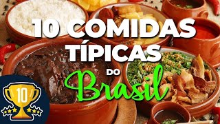 10 pratos típicos do Brasil [upl. by Kling522]