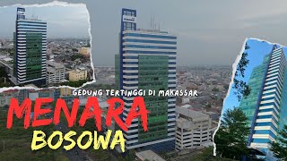 INI DIA PENAMPAKAN MENARA TERTINGGI DI MAKASSAR  MENARA BOSOWA MAKASSAR DULU [upl. by Adnirod]