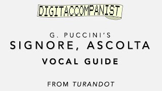 Signore ascolta Vocal Guide – Digital Accompaniment [upl. by Anidan]