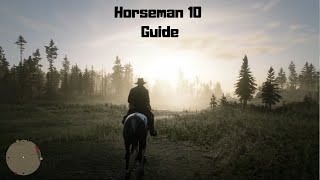 Red Dead Redemption 2  Horseman 10 Guide [upl. by Anirrok]