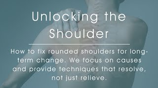 How to unlock rounded shoulders and improve posture… [upl. by Llebpmac]