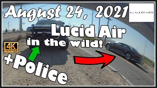 Lucid Motors Factory Construction Site August 24th 2021  Drone Footage of 830 AM [upl. by Stillmann]