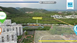 🏗️ Así avanza la obra de Blue en Girardot  👷🏼‍♀️ Octubre 2024 ViveMejor Alcabama 🏡 [upl. by Nivre]