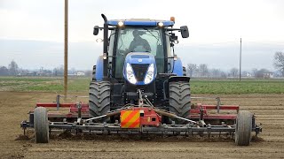 New Holland T7250  Breviglieri Premier 600 [upl. by Ahsienor]