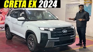 Creta EX 2024  Walkaround with On Road Price  Creta 2024 [upl. by Berni246]