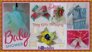 Fun DIY Baby Shower Baby Gifts Packaging ideas [upl. by Enaile490]